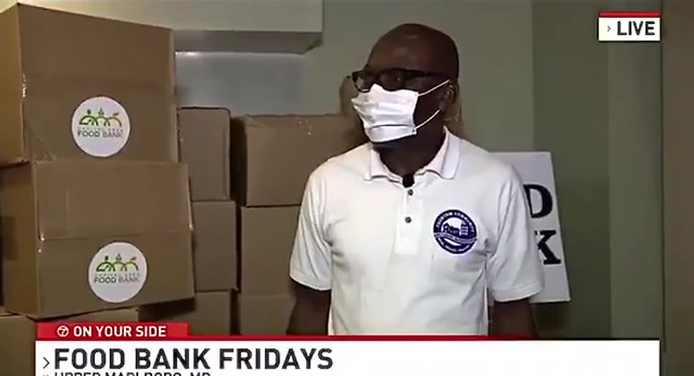 ABC 7 News visits Fountain Food Pantry